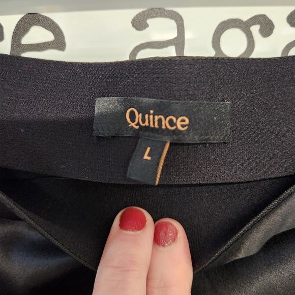 Quince Black Silk Maxi Skirt - Picture 3 of 3